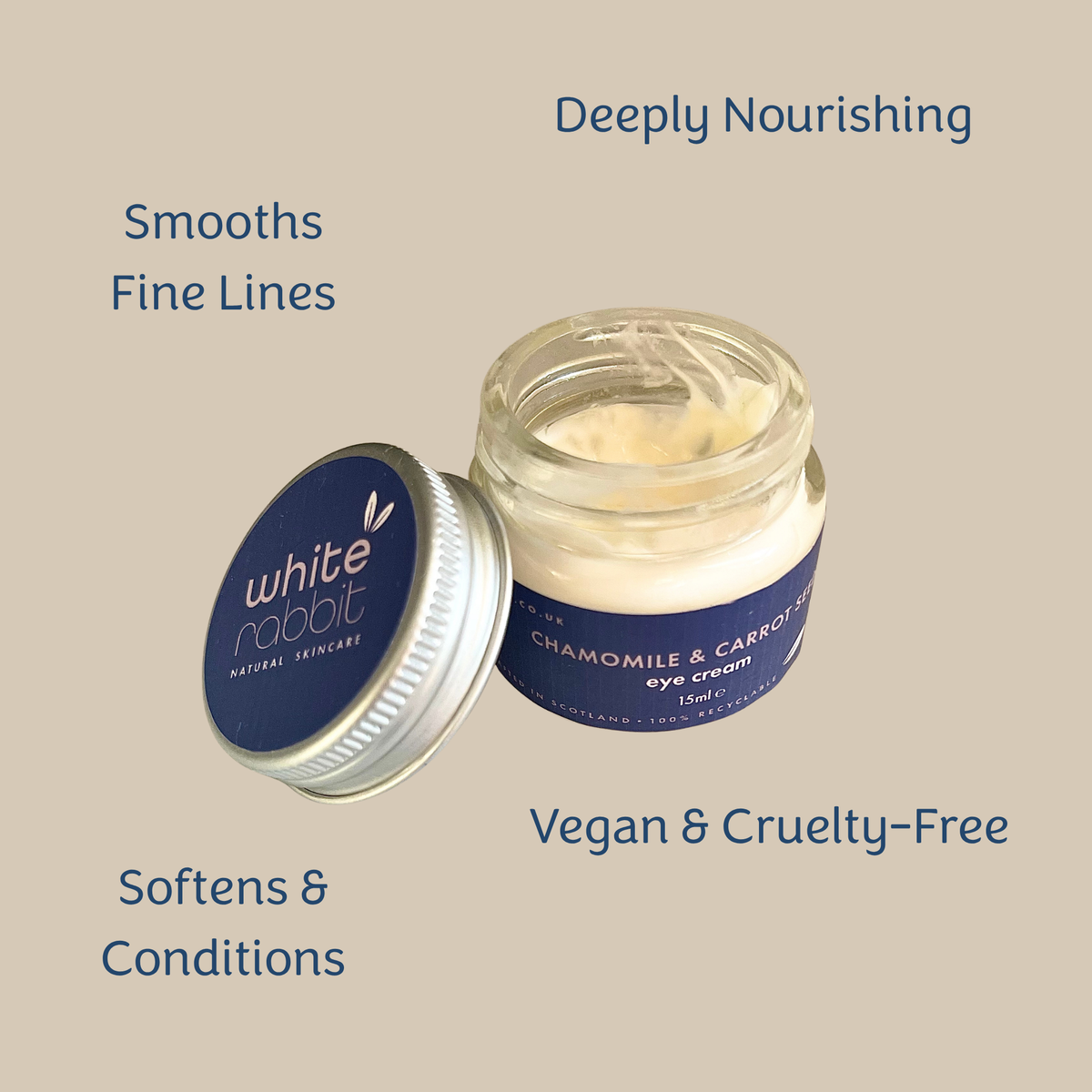 Chamomile and Carrot Seed Rejuvenating Eye Cream