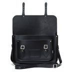 Handmade Leather Satchel - Black