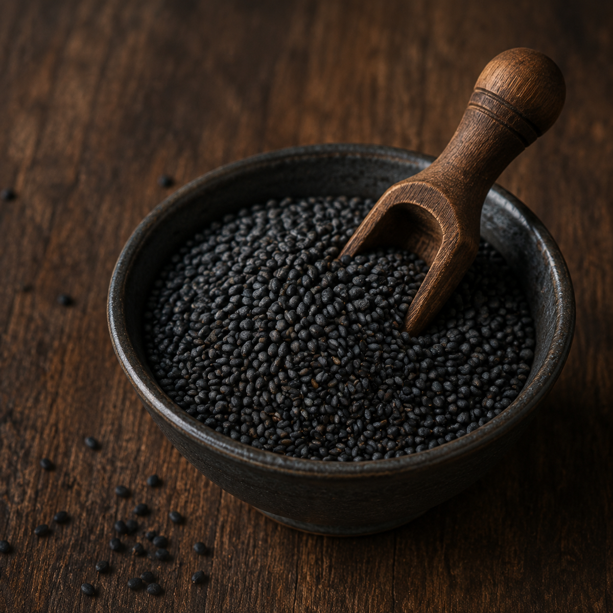 Infinity Foods Bulk Organic Black Sesame Seeds