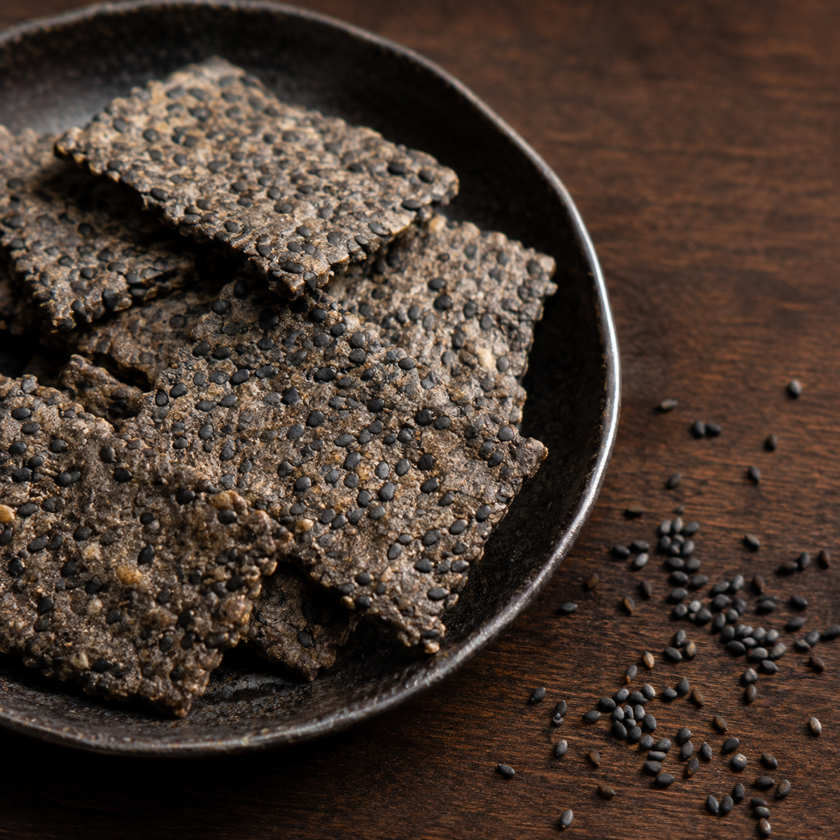 Infinity Foods Bulk Organic Black Sesame Seeds