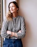 nora blouse | salt and pepper | now £75 in the sale