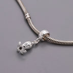 Bluebell Flower Silver Charm