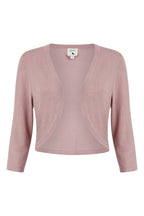 Yumi Blush Knitted Curve Bolero
