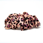 Blushing Leopard - Hair Scrunchie