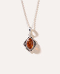 Boho Amber Pendant