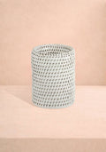 Savannah Rattan Bottle Holder - White