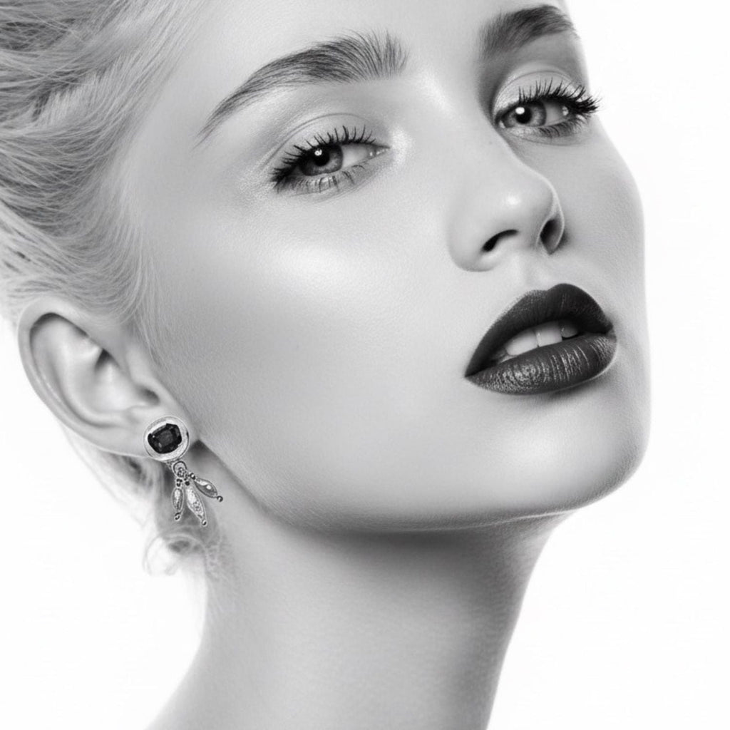 Bottone Stud Earrings – Sterling Silver & Freshwater Pearl
