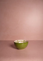 Cara Shell Cereal Bowl, Green -  Set of 4