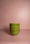 Cara Shell Cereal Bowl, Green -  Set of 4