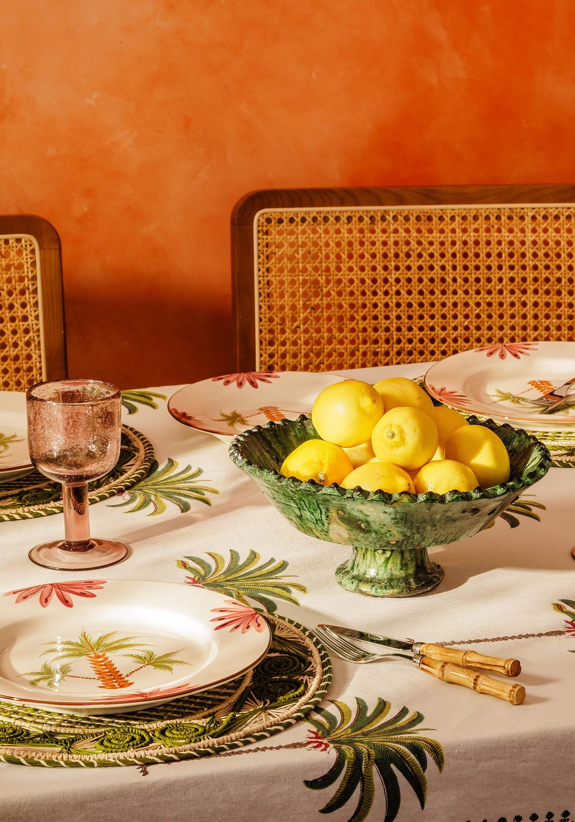 Tamegroute Pedestal Bowl