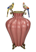 Bridgerton Regency Style Vase with Two Birds