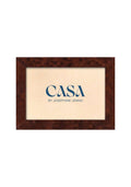 Brown Wooden Photo Frame 6x4"
