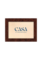 Brown Wooden Photo Frame 6x4"