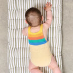 Bubble - Rainbow Stripe Knit Romper