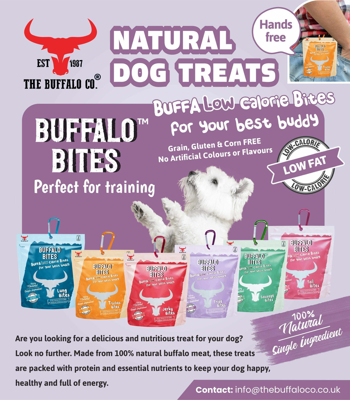 Buffalo Bites (Jerky Bites)