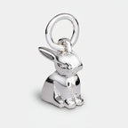 Bunny Rabbit Silver Charm