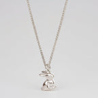 Bunny Rabbit Silver Charm