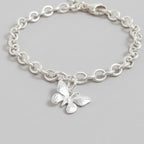 Butterfly Silver Charm