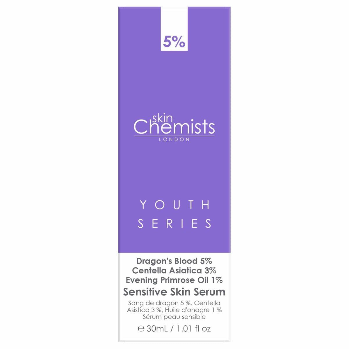 Sensitive Skin Serum Dragon's Blood 5%, Centella Asistica 3%, Evening Primrose Oil 1% 30ml