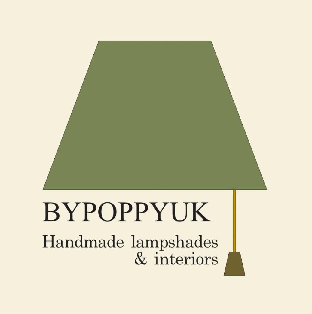 Ecru wiggle cone lampshade, extra tall lampshade