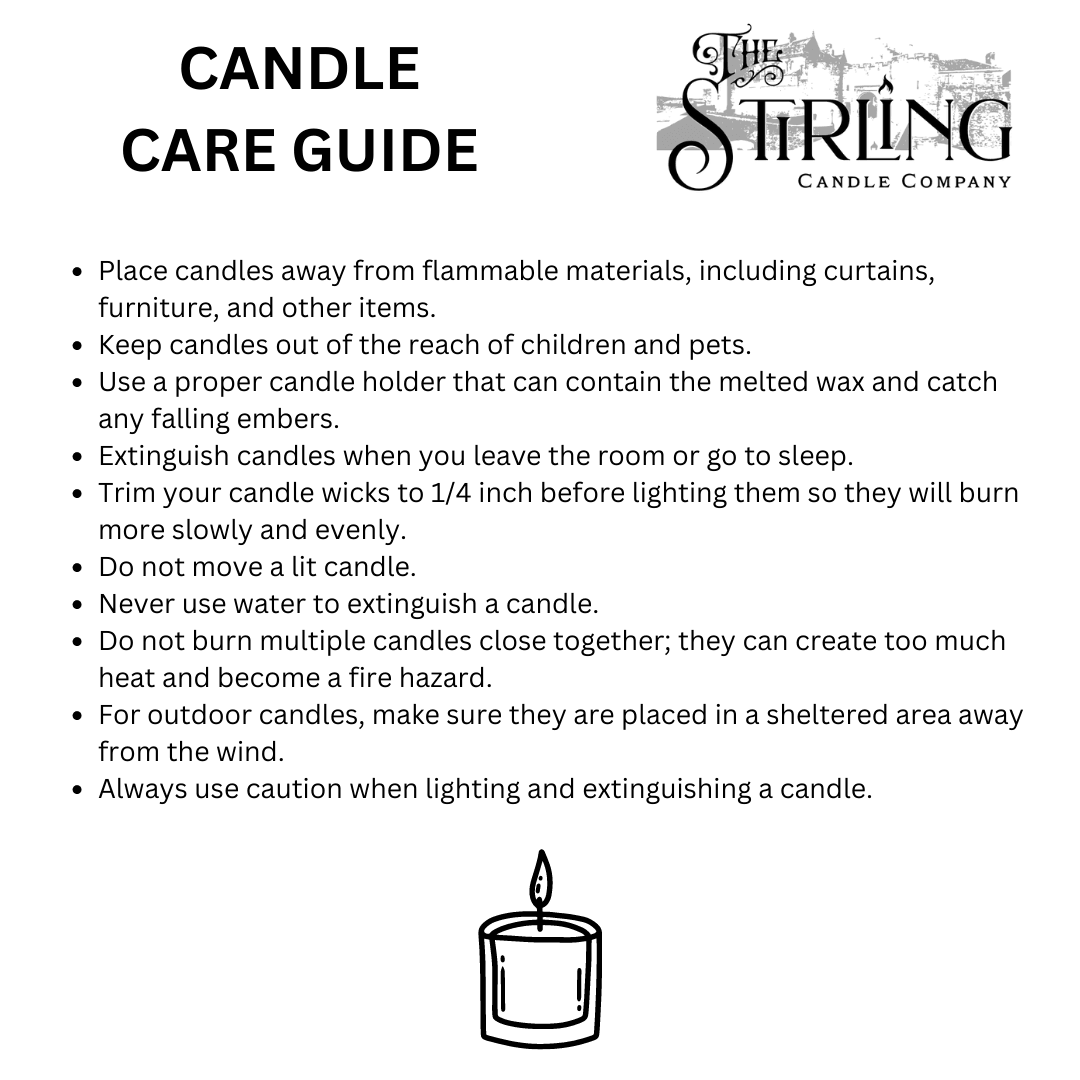 Crackling Log Fire - Large Candle