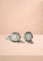 Pewter Artichoke Candleholder - Set of 2