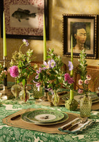 Green Cabbage Candle Holder