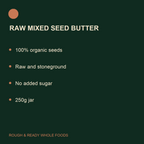 Carley's Organic Raw Mixed Seed Butter
