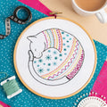 Cat Embroidery Kit for Beginners