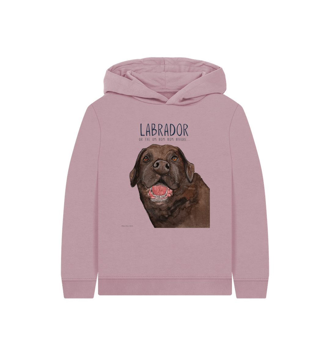 Snack Mode: Activated – The Chocolate Labrador Kids’ Hoodie