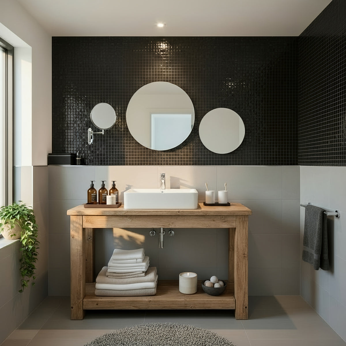 TORO Solid Wood Bathroom Vanity