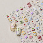 Hello Claws | Cherry Bear Nail Deco Sticker