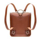 Handmade Leather City Backpack - Chestnut