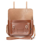 Handmade Leather Satchel - Chestnut