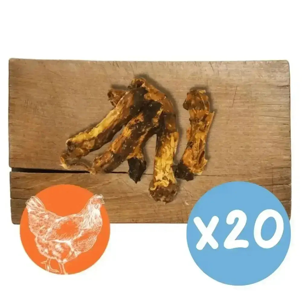 Air-Dried Chicken Neck Dog Chews