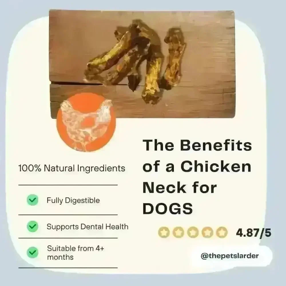 Air-Dried Chicken Neck Dog Chews