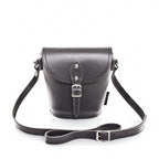 Handmade Leather Barrel Bag - Graphite