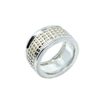 Crocodile Men's Ring – Sterling Silver 925 Oxide or Polish Finish