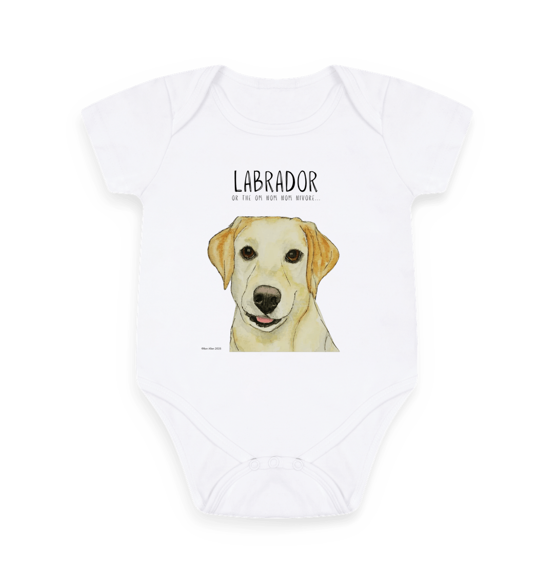 Tiny Tums & Big Crumbs – The Yellow Labrador Bodysuit