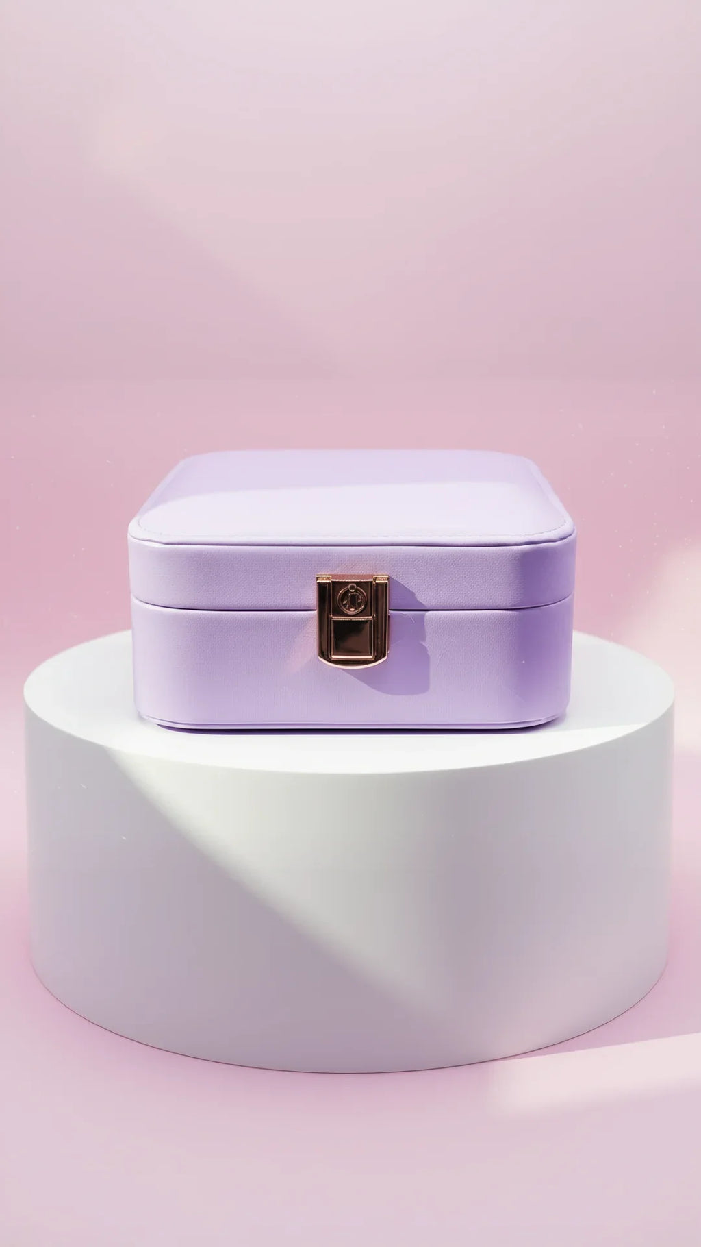 Travel Jewellery Box – Compact Trinket Organizer With Mirror