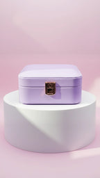 Travel Jewellery Box – Compact Trinket Organizer With Mirror