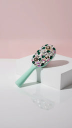 Crystal Paddle Oval Large Hair Brush