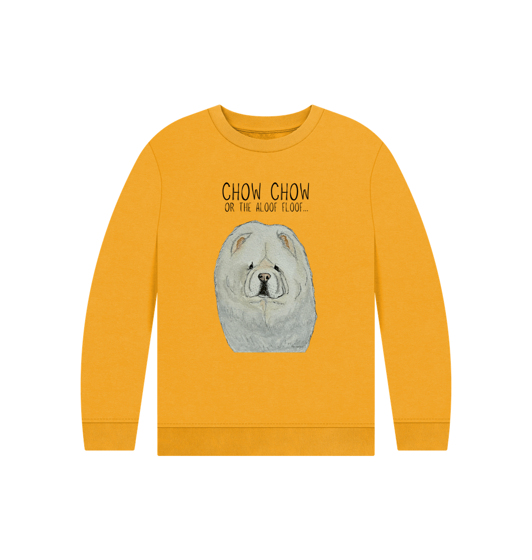 Cream Chow Chow Child’s Sweatshirt – Fluffy Comfort for Your Little One!