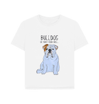 Bulldog Chic: Furry Road Drill Women’s Tee for Fierce Fashion!