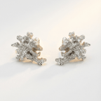 Dainty Saltwater Coral Stud Earrings - Gold or Silver