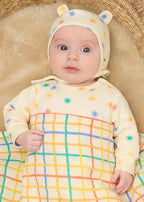 Dilly - Rainbow Sunshine Baby Bonnet Hat