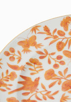 Sacred Bird and Butterfly Mottahedeh Archival Revival Dinner Plates  - Set of 4