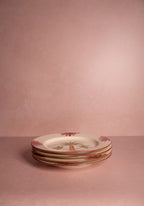 Arabella Dinner Plate, Green Palm Tree Set of 4