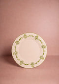 Cara Shell Dinner Plate, Green Set of 4