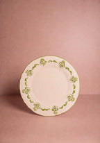 Cara Shell Dinner Plate, Green Set of 4